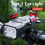 Multifunctional Bicycle Headlight, High Brightness, IPx 5 Waterproof, Mobile Phone Holder, Speaker 6