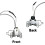2PCS AD5X Hotend Heating Assembly Complete Heating Unit With Termistor Heater para FlashForge AD5X 3D Printer Parts 3