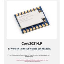 Core2021 LoRa-Module LR2021 Transceiver Energiezuinige IoT-Kaart voor IoT-Telemetriemodule Core2021-LF