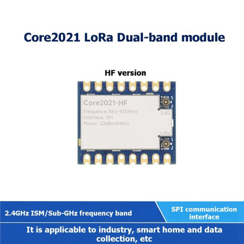 Módulo LoRa Core2021 LR2021 Transceptor Placa IoT de Baixa Potência para Módulo de Telemetria IoT Core2021- 2