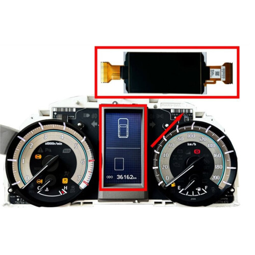 LCD Display Screen Instrument Cluster for  Prado J150 LC150 2010-2014 Display Pixel Replacement 2