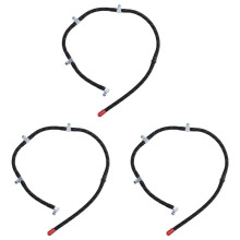3X Fuel Return Pipe Fuel Injector Leak Off Hose for 31471-4A440 314714A440