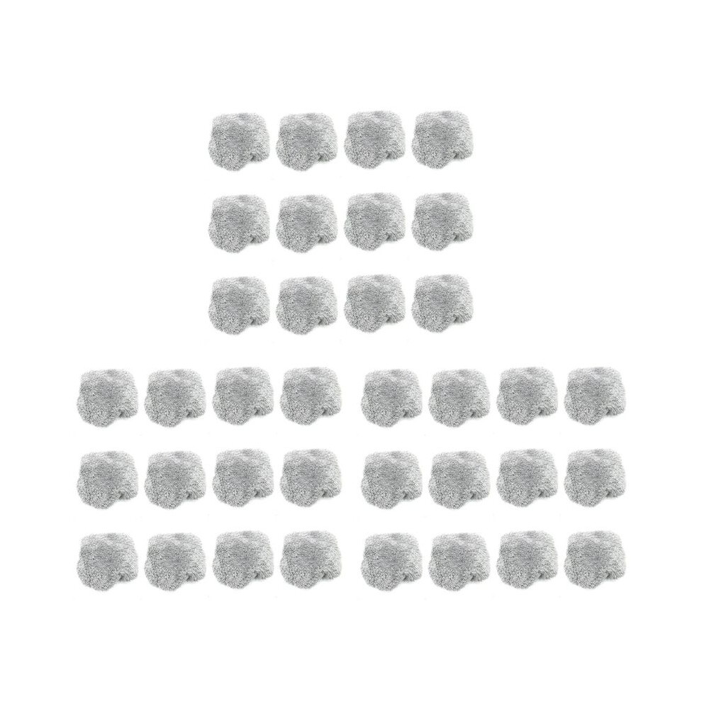 36Pcs Vacuum Cleaner Window Cleaning Robot Cleaning Cloth For Electric Window Cleaning Robot Vacuum Cleaner Washer 4713265652452