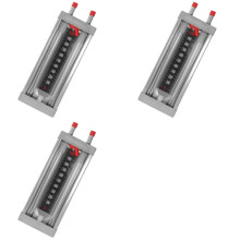 3X Stainless Steel U Tube Manometer Pressure Gauge Differential Meter Vacuum Tube Tester High Accuracy Pressure Gauge