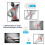 20 Electrodes Compatible with EMS TENS Electrostimulators, Replacement Accessories for Muscle Stimulation 3