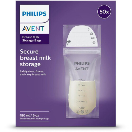 Philips AVENT Aufbewahrungssäckchen – PHILIPS AVENT – SCF603/25 – 50er Pack 1