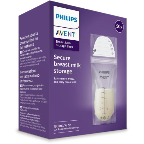 Philips AVENT Aufbewahrungssäckchen – PHILIPS AVENT – SCF603/25 – 50er Pack 2