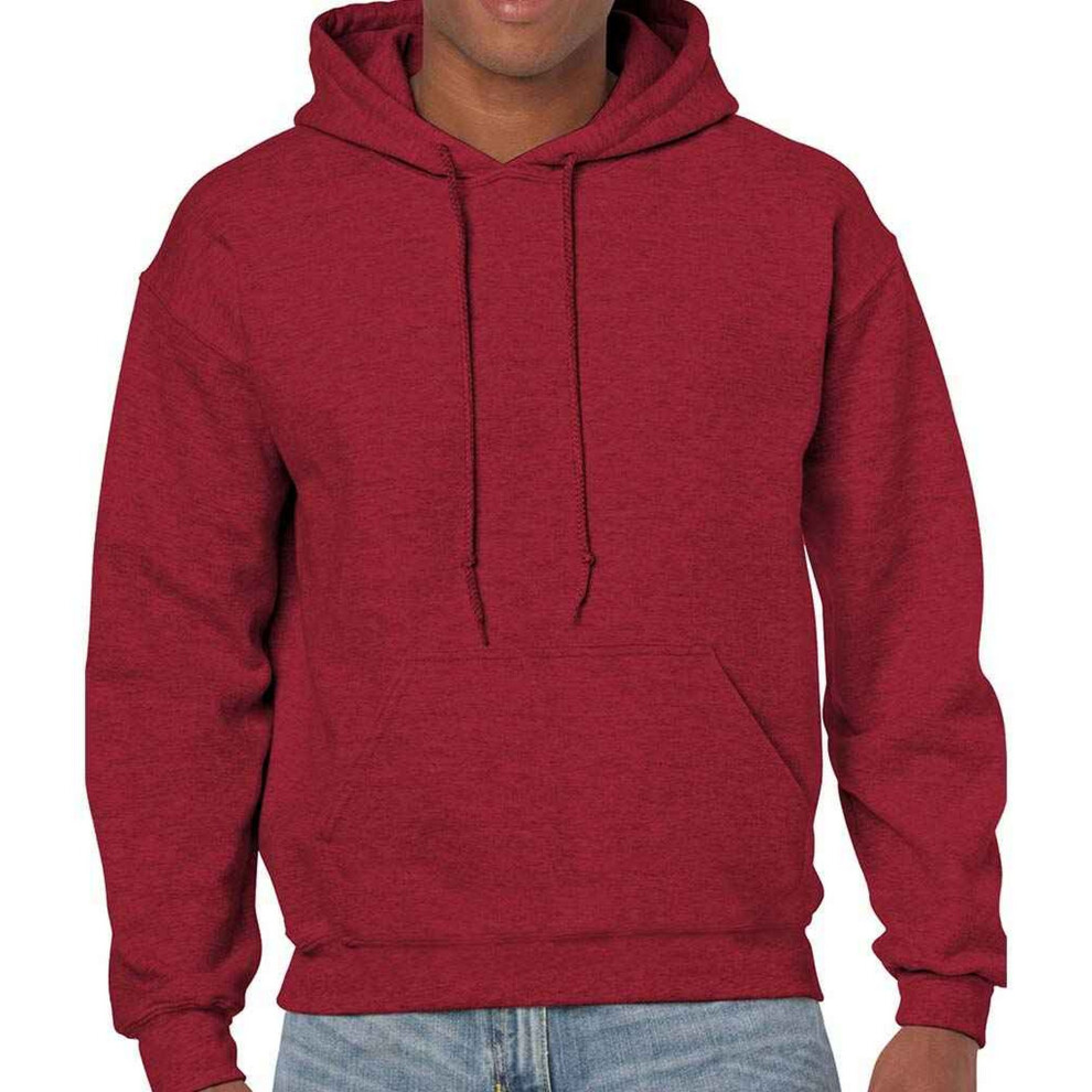 Gildan (Xl, Antique Cherry ) Unisex Adult Heavy Blend Hoodie Red
