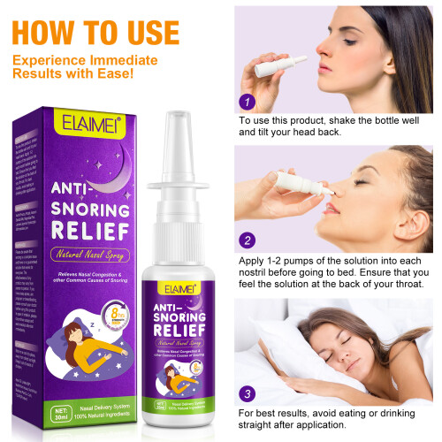 Spray para ronco 30ml 2