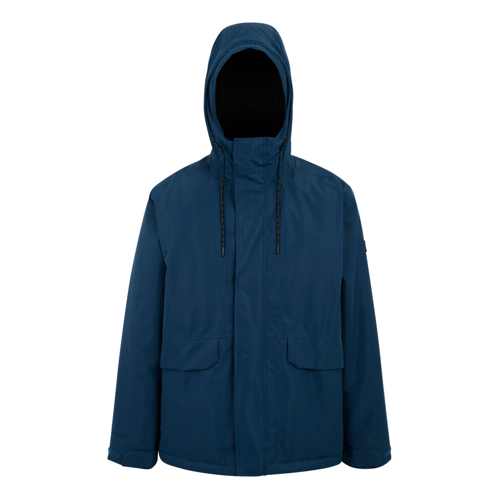 Regatta (S, Moonlight Denim/Navy) Mens Sterlings Insulated Waterproof Jacket Multicoloured