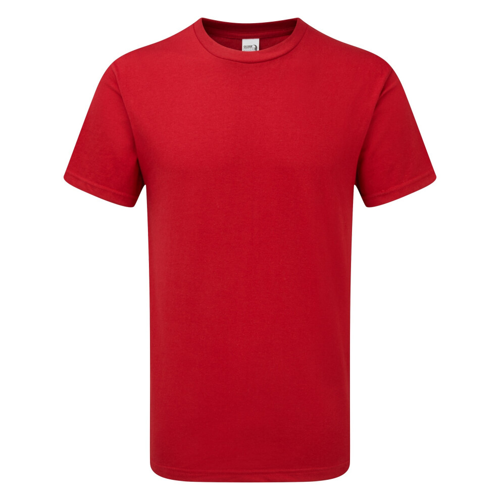 Gildan (Xl, Sport Scarlet ) Mens Hammer Heavyweight T-Shirt Red