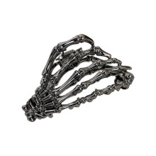 Spinka do Włosów z Motywem Czaszki do Stylizacji Włosów dla Kobiet, Średnie Metalowe Spinki do Włosów, Akcesoria do Włosów na Halloween