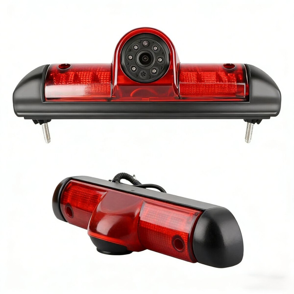 Compatible With Hd Reverse Camera For Fiat Ducato, Peugeot Boxer & Citroen Jumper - Brake Reversing Camera Fl Light 9148293244006