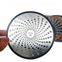 Tapón de desagüe para ducha de 3 piezas, atrapapelos, buen agarre, filtro de pelo de malla de acero inoxidable