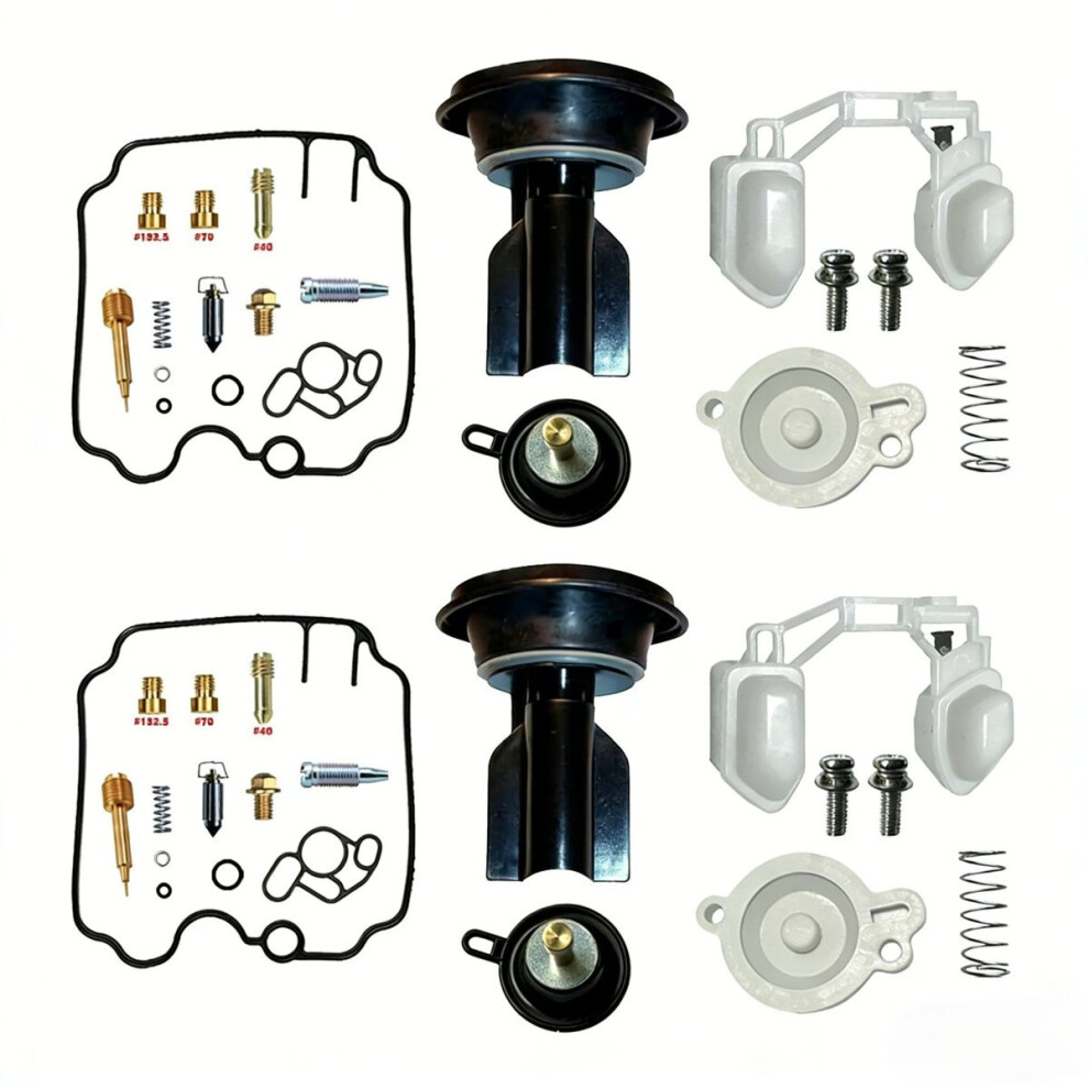 Compatible With Ducati Monster 600/750/900 Carburetor Repair Kit Float Aircut Diaphragm Assy Rebuild Parts 9148293244662