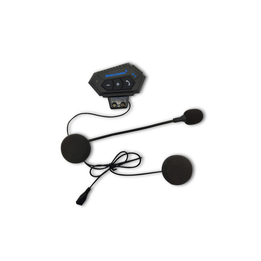 Bt12 Motorcycle Helmet Headset Bluetooth Headset Music Sharing Noise Reduction Hands-Free Bluetooth V4.2 Headset With Microphone Compatibl 9148293245843