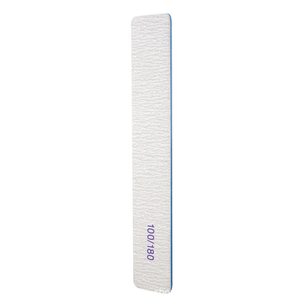 180/240 Grit Nail Files 25 Pack Double Sided Emery Boards Compatible with Natural Nails Manicure Pedicure