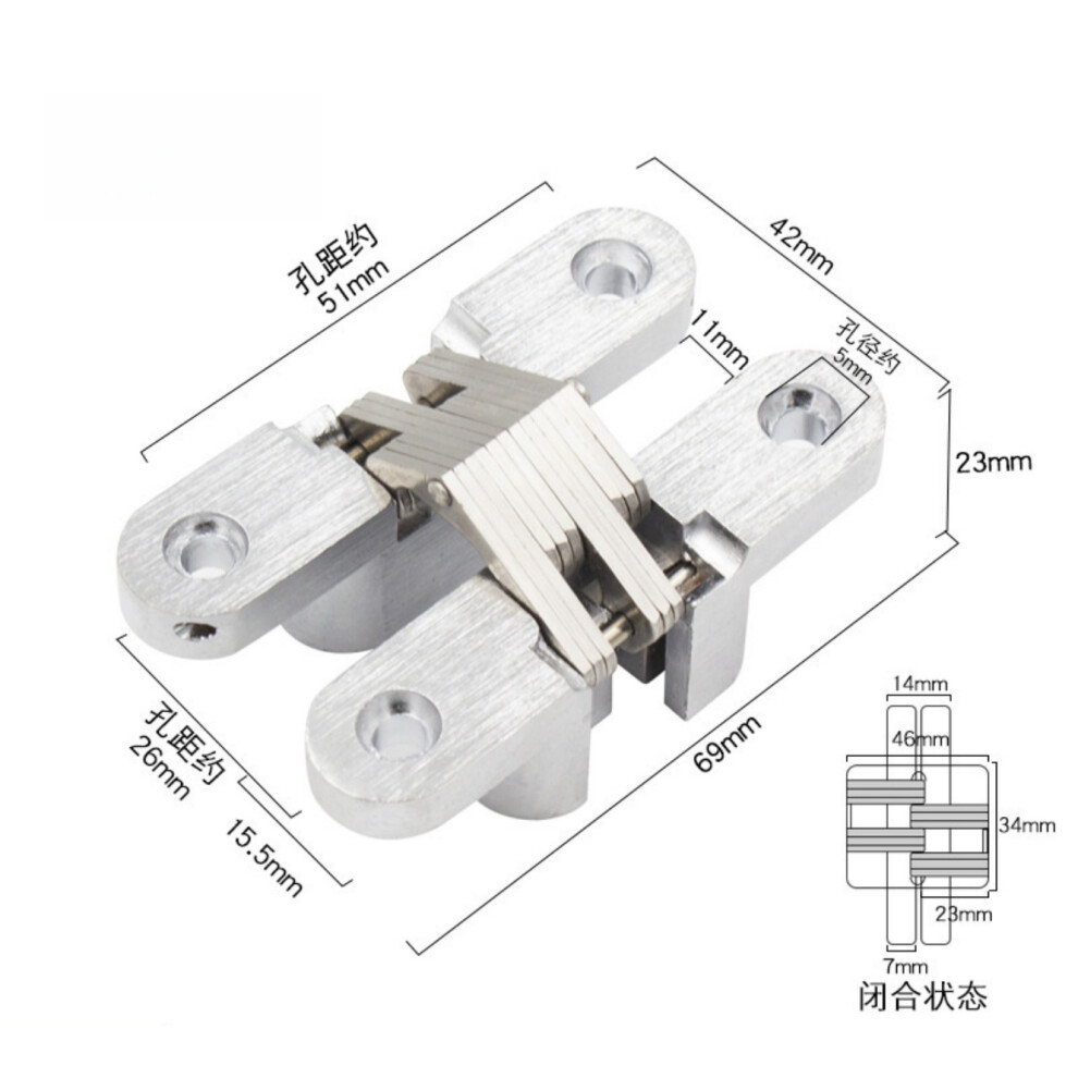 Invisible Concealed Folding Door Hinge Cross Hinge Hidden Hinge Hidden Hinge Hidden Hinge Hidden Hinge 9148293249278
