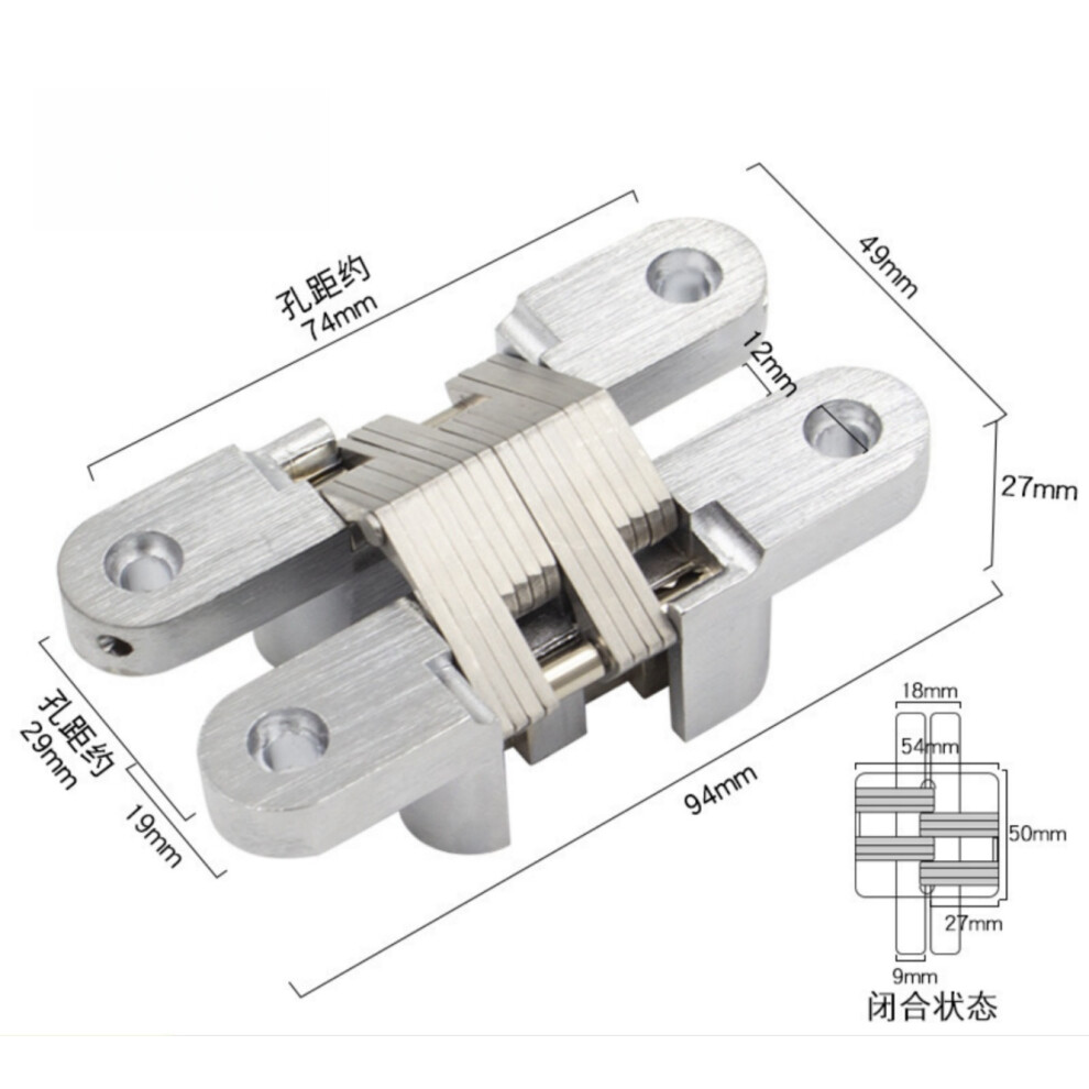 Invisible Concealed Folding Door Hinge Cross Hinge Hidden Hinge Hidden Hinge Hidden Hinge Hidden Hinge 9148293249285