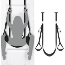 Columpio de puerta estilo 2026 con asiento, correas ajustables, apto para parejas adultas, soporta 100 kg.