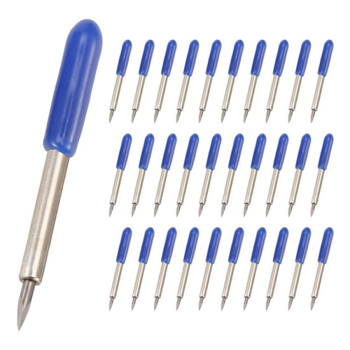 50PCS Replacement Deep Point Blades Compatible with for  Explore Air/Air 2/Air 3/, Cut Blade