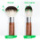 20 PCS Cosmetic Make  Brushes Guards Mesh Protectors Cover Sheath Net White 1