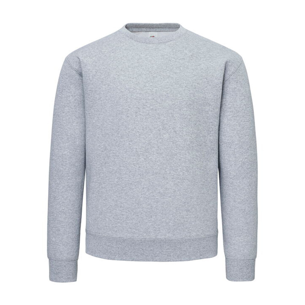 Fruit Of The Loom (L, Athletic Heather) Unisex Adult Supercotton Sweatshirt
