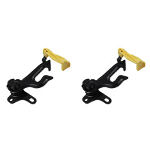 2X Schnalle für Motorhauben-Sicherheitsverriegelung, Hebelverschluss 31425790 für XC60 2009-2016, Sicherheitsverriegelung für Motorhaube