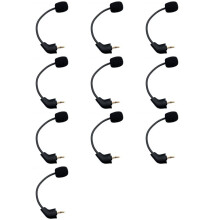 10X Vervang 3,5 mm Microfoon voor New X Cloud II Game Headsets Gaming Hoofdtelefoons Microfoon