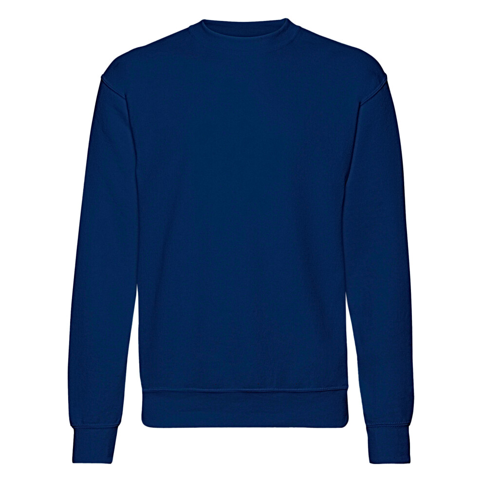 Fruit Of The Loom (2Xl, Navy) Mens Set-In Belcoro Yarn Sweatshirt Blue,Multicoloured