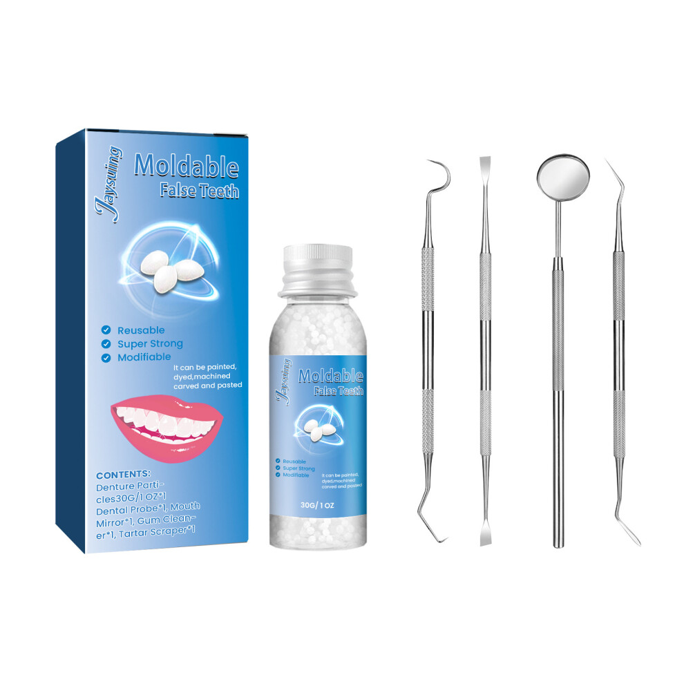 Jaysuing Dental Repair Kit Halloween Masquerade Denture Temporary Repair Kit