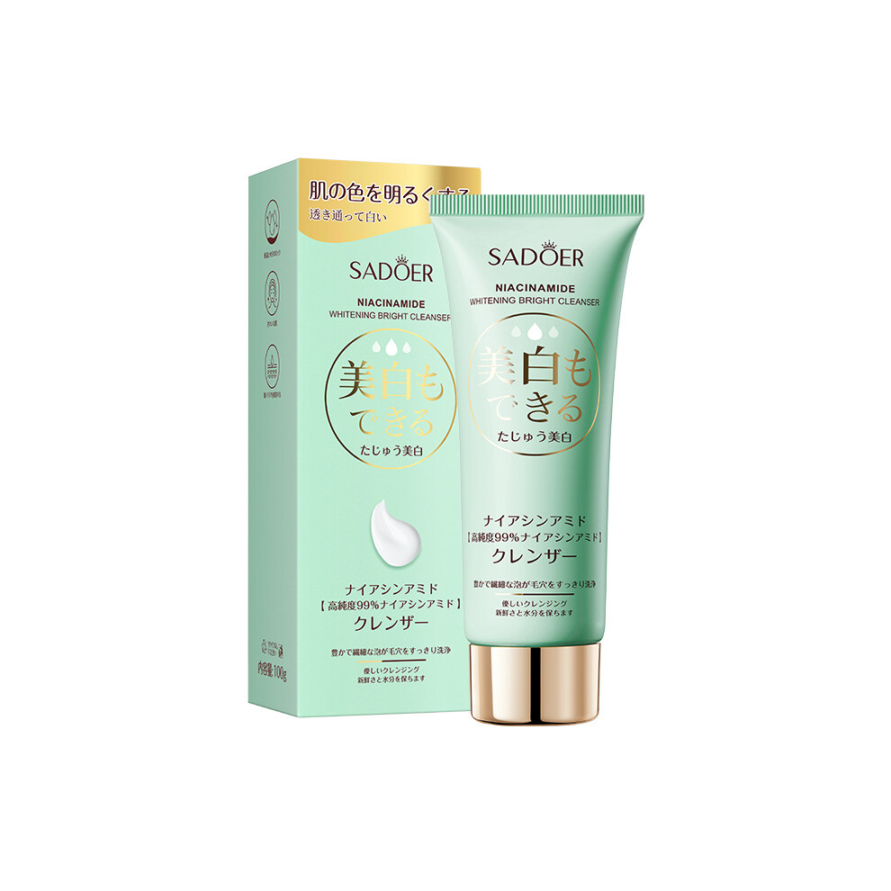 Whitening Facial Cleanser SADOER Deep Cleansing Facial Cleanser