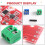 INA226 Voltage Current Module Current Voltage Monitoring Sensor Module Bi-Directional Zero-Drift Breakout Board Unwelded 2