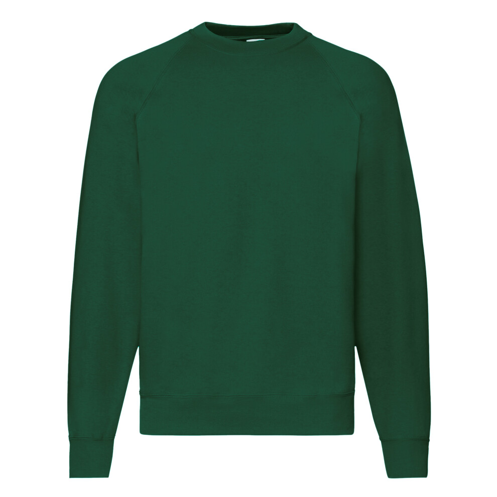 Fruit Of The Loom (2Xl, Bottle ) Mens Raglan Sleeve Belcoro Sweatshirt Green