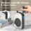 Voice Amplifier with Wireless Lavalier Microphone  Voice Amplifier for Classroom,Speech,Training Outdoor 3