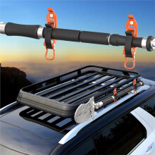 Support de Pelle en Métal et Caoutchouc pour Galerie de Toit/Benne de Camion, Support de Pelle Tout-Terrain avec Kit de Fixation Murale, Compatible