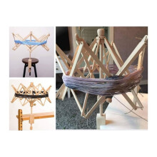 Garen Swift, Houten Garen Paraplu Swift, Haakaccessoires voor Winden, Coole Cadeaus voor Haakliefhebbers en Breiliefhebbers