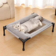 Pet Furniture Mesh Elevated Dog Beds Breathable Removable Raised Dog Bed Outside Dog Bed Cat Patio Sunbathing