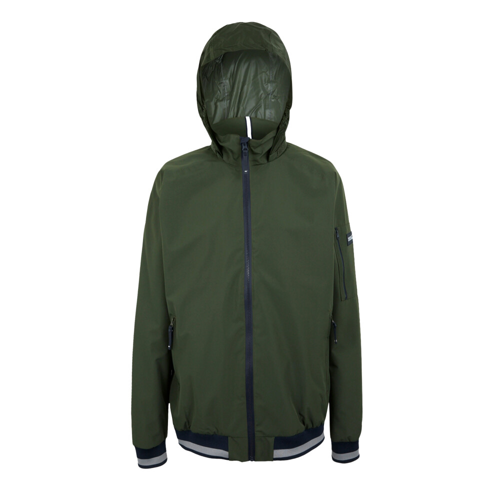 Regatta (Xxl, Dark Khaki) Mens Shorebay Iii Waterproof Jacket Multicoloured