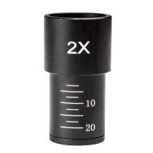 Okular Mikroskopu Biologicznego 2X Soczewka Barlowa do Mikroskopu Biologicznego z Portem Montażowym 23,2mm