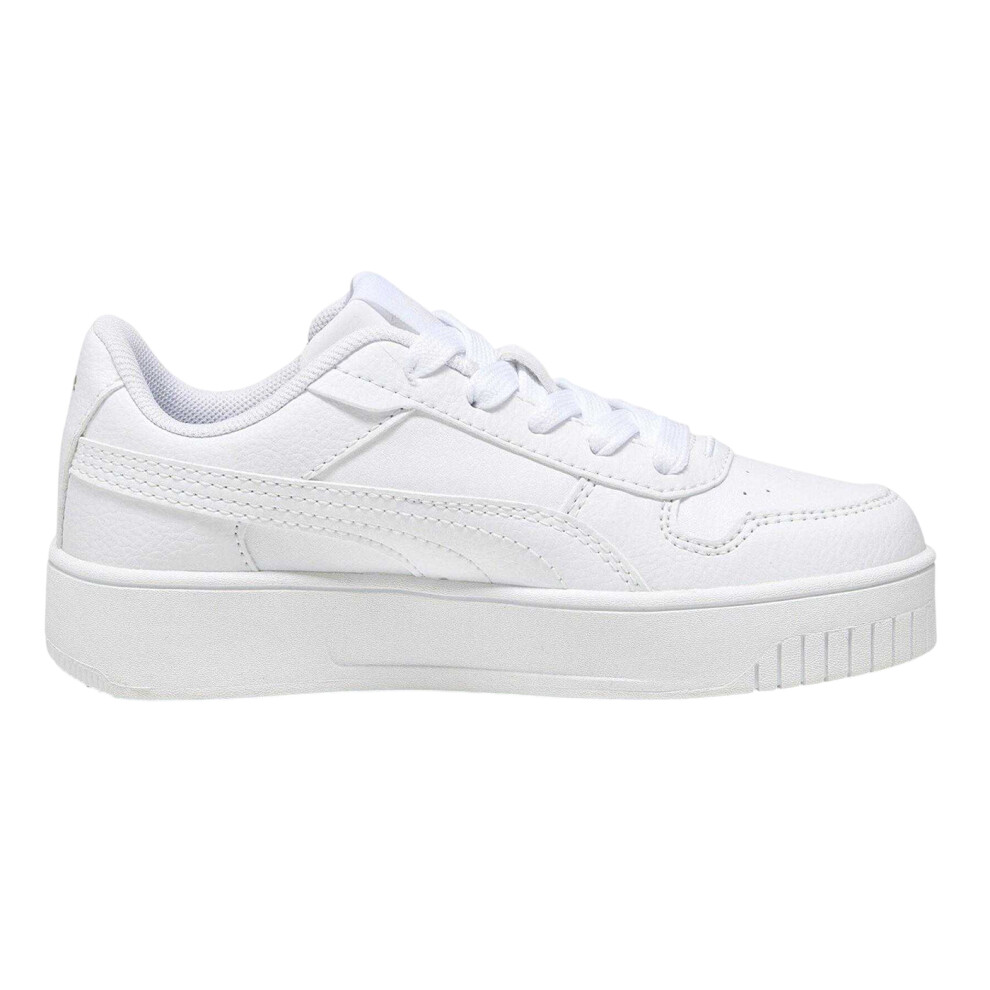 Puma (11 Uk Child, ) Childrens/Kids Carina Street Platform Trainers White