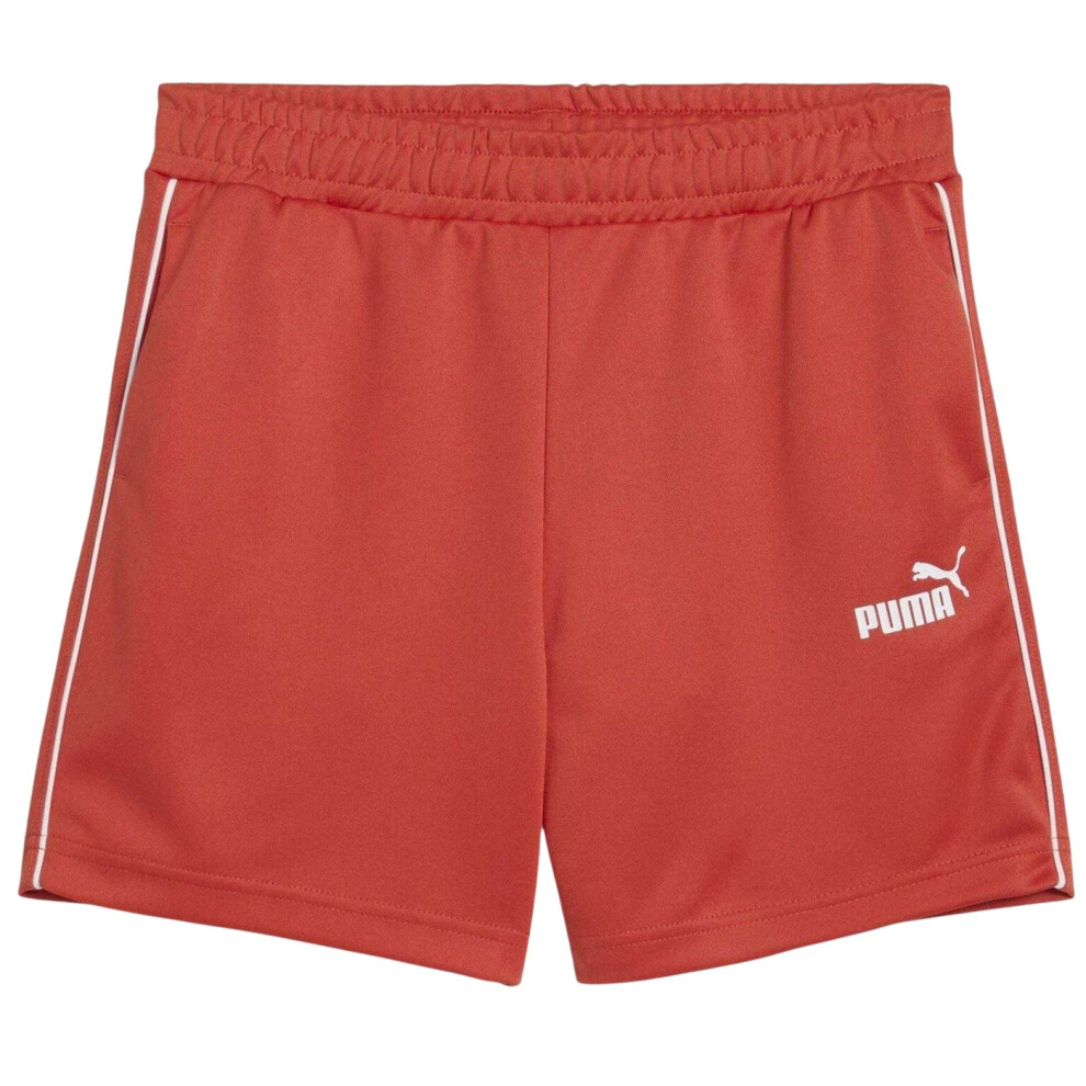 Puma (14 Years, Fire ) Childrens/Kids Track Shorts Red
