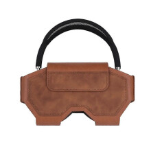 Kompatibel mit AirPods Max Kopfhörerhülle, Business-Vintage-Stil, Schutzhülle aus PU-Leder