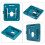 12pcs  Battery Holder Rack for BL1815 BL1820 Power Tool Storage 4