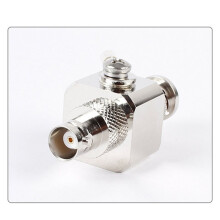 1Pcs BNC-JK BNC Male to BNC Female Coaxial Connector with Lightening Surge Arrester Protection Device -3GHz 50ohm