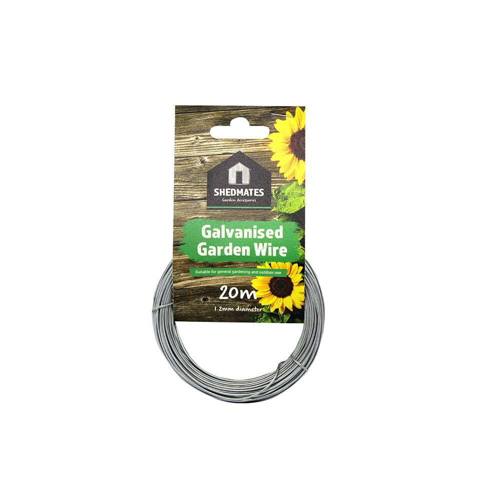 Kingfisher Galvanised Garden Wire 20M X 1.2Mm