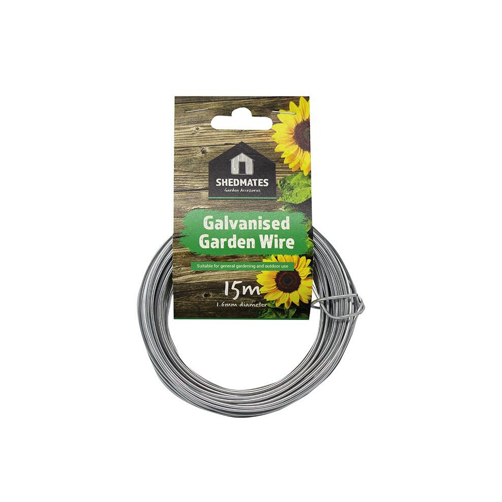 Kingfisher Galvanised Garden Wire 15M X 1.6Mm