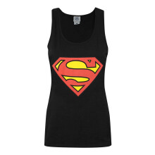 Superman Womens/Ladies Shield Logo Vest