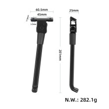 Scooter Side Stand Replacement Kickstand Support Compatible with 6 Electric Scooter Metal Support Bracket Parts
