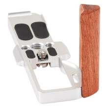 JLWIN Hand Grip L Bracket Holder for GR IV GRIV GR4 Camera Handgrip L-Shape Bracket Quick Release Plate Silver